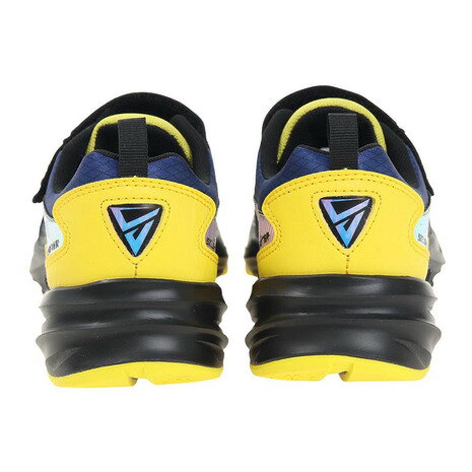ムーンスター（MoonStar）（キッズ）ジュニア ランニングシューズ 黄色 紫 スキルシューター SK ジンライ パープル イエロー 12295693 22SS スニーカー