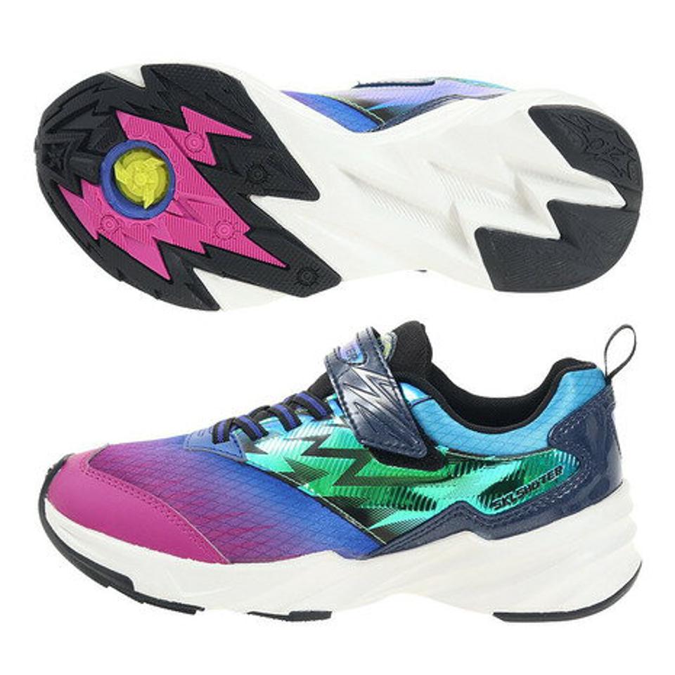 ムーンスター（MoonStar） ボーイズ ジュニア ベルクロ ベルト付き スニーカー SK 0003 ジンライ 12295691 22SS （キッズ）