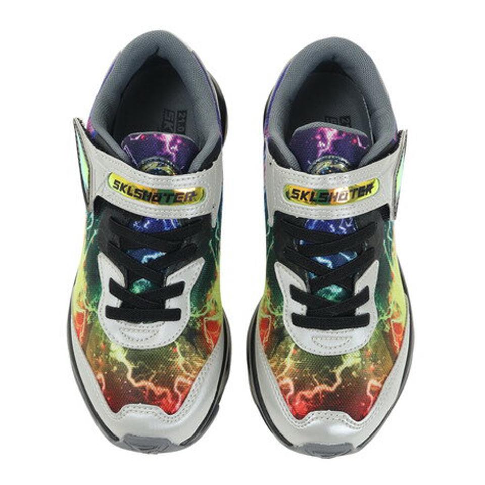 ムーンスター（MoonStar）（キッズ） ジュニア ランニングシューズ 青 黄色 スキルシューター SK エレクトロ ブルー イエローブルー 12295681 22SS シューズ スニーカー
