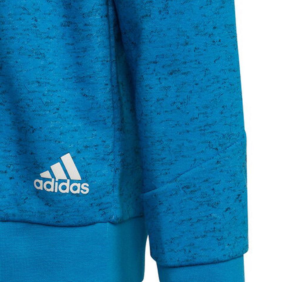 【3/4 20:00〜3/11 1:59　アディダス対象商品限定エントリーでP10倍！】アディダス（adidas） ジュニア フューチャー アイコン スリーストライプス フード付きスウェットシャツ M1512-HE1930 （キッズ）