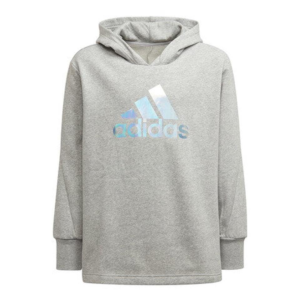 アディダス（adidas）（キッズ） ジュニア ダンス メタリックプリント パーカー DO756