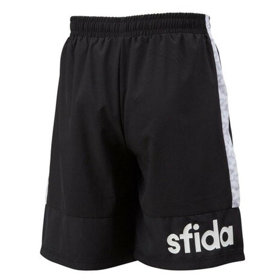 【3/25 24h限定 エントリー&対象3店舗買い回りで最大P10倍!】スフィーダ(SFIDA)(キッズ)サッカー フットサルウェア ジュニア BPウーブンプラクティスショーツ SA-21818JR BLK