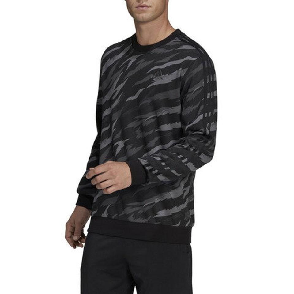 アディダス（adidas） エッセンシャルズ フレンチテリー カモプリント スウェットシャツ QB400 （メンズ）