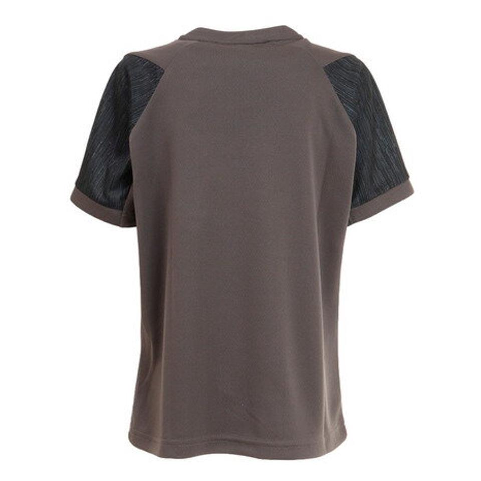 【10%OFFクーポン 対象ウェア2点以上購入で 5/5まで】デュアリグ(DUARIG) サッカーウェア ジュニア ドライプラス 半袖 Tシャツ プラクティスシャツ 2S8210-SCWR-742UK CGRY (キッズ)