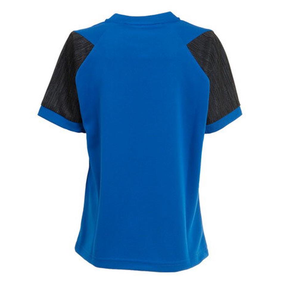 【10%OFFクーポン 対象ウェア2点以上購入で 5/5まで】デュアリグ(DUARIG) サッカーウェア ジュニア ドライプラス 半袖 Tシャツ プラクティスシャツ 2S8210-SCWR-742UK BLU (キッズ)