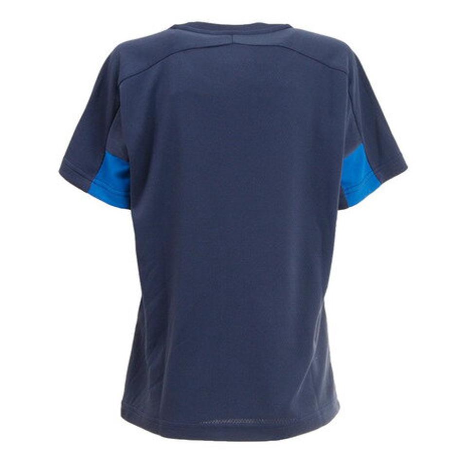 【10%OFFクーポン 対象ウェア2点以上購入で 5/5まで】デュアリグ(DUARIG) サッカーウェア ジュニア ドライプラス 半袖 Tシャツ プラクティスシャツ 2S8209-SCWR-742UK NVY (キッズ)