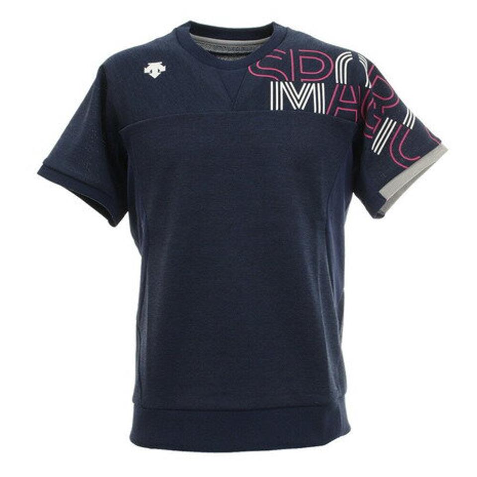 デサント（DESCENTE）（メンズ、レディース） 半袖 バレーボールウェア スウェット ユニセックス DVUQJC20 スポーツウェア