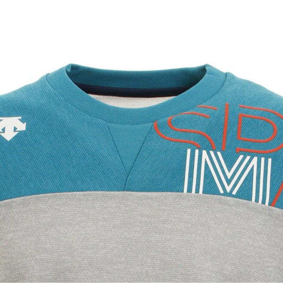 デサント（DESCENTE） 半袖スウェット DVUQJC20 GRM 【バレーボールウェア スポーツウェア】 （メンズ、レディース）