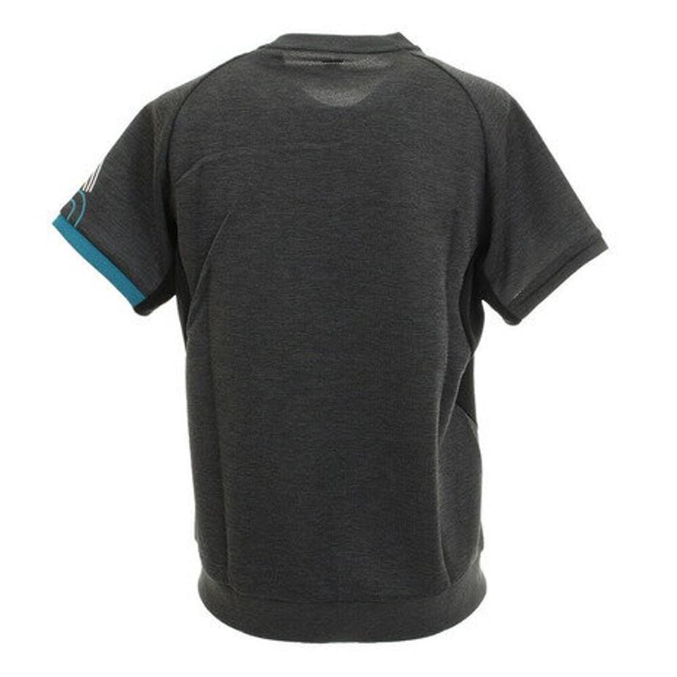 デサント（DESCENTE） 半袖スウェット DVUQJC20 BKM 【バレーボールウェア スポーツウェア】 （メンズ、レディース）