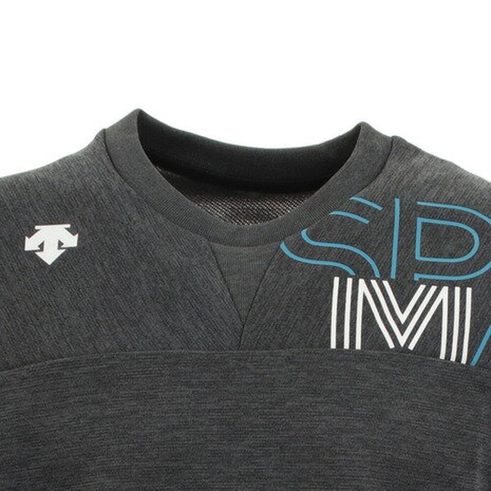 デサント（DESCENTE） 半袖スウェット DVUQJC20 BKM 【バレーボールウェア スポーツウェア】 （メンズ、レディース）