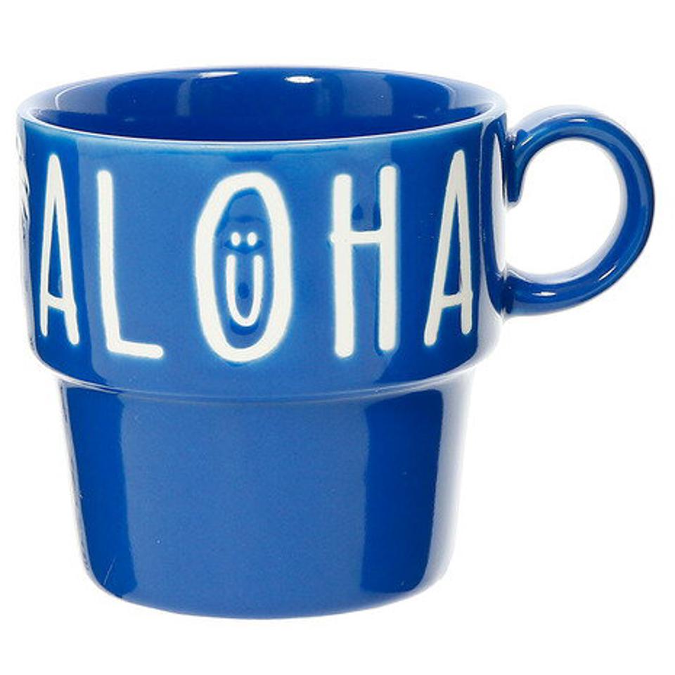 アミナ(amina) アロハスタッグマグ BLU 4JFP6101-A (レディース)