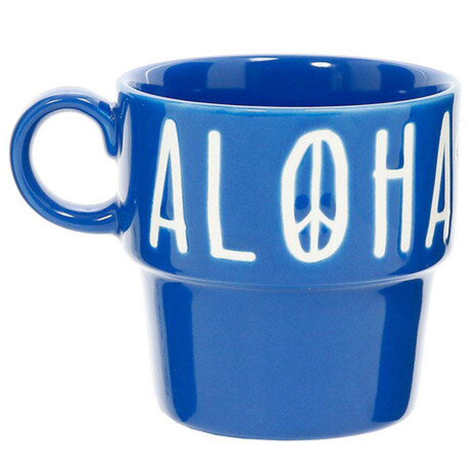 アミナ(amina) アロハスタッグマグ BLU 4JFP6101-A (レディース)
