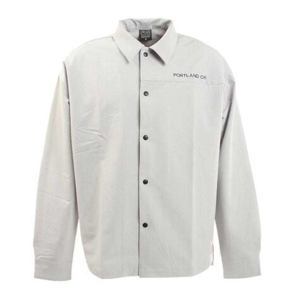 【10%OFFクーポン対象 16日迄】ライズ(RYZ) BGT 長袖シャツ RZ10EG22SS4101 GRY (メンズ)