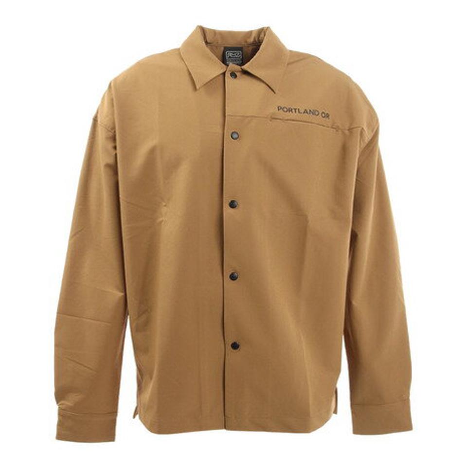 【10%OFFクーポン対象 16日迄】ライズ(RYZ) BGT 長袖シャツ RZ10EG22SS4101 BEG (メンズ)