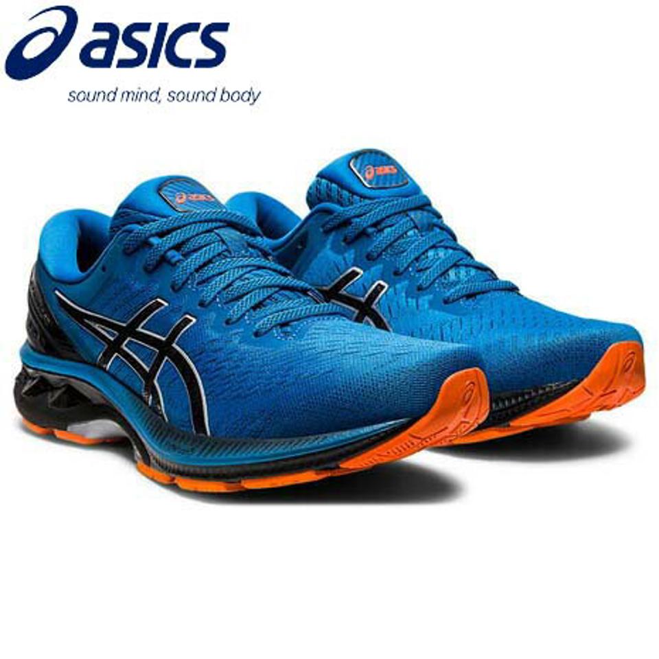 アシックス（ASICS） ランニングシューズ ゲルカヤノ27 GEL-KAYANO 27 1011A767.402 ジョギングシューズ ブルー マラソン （メンズ）
