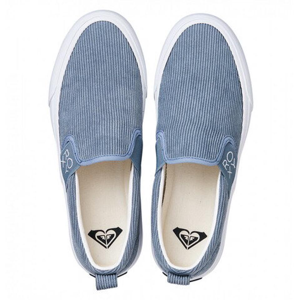 ロキシー（ROXY） スニーカー キャンパスシューズ GOOD DAY スリッポン 21FWRFT214403BLU （レディース）