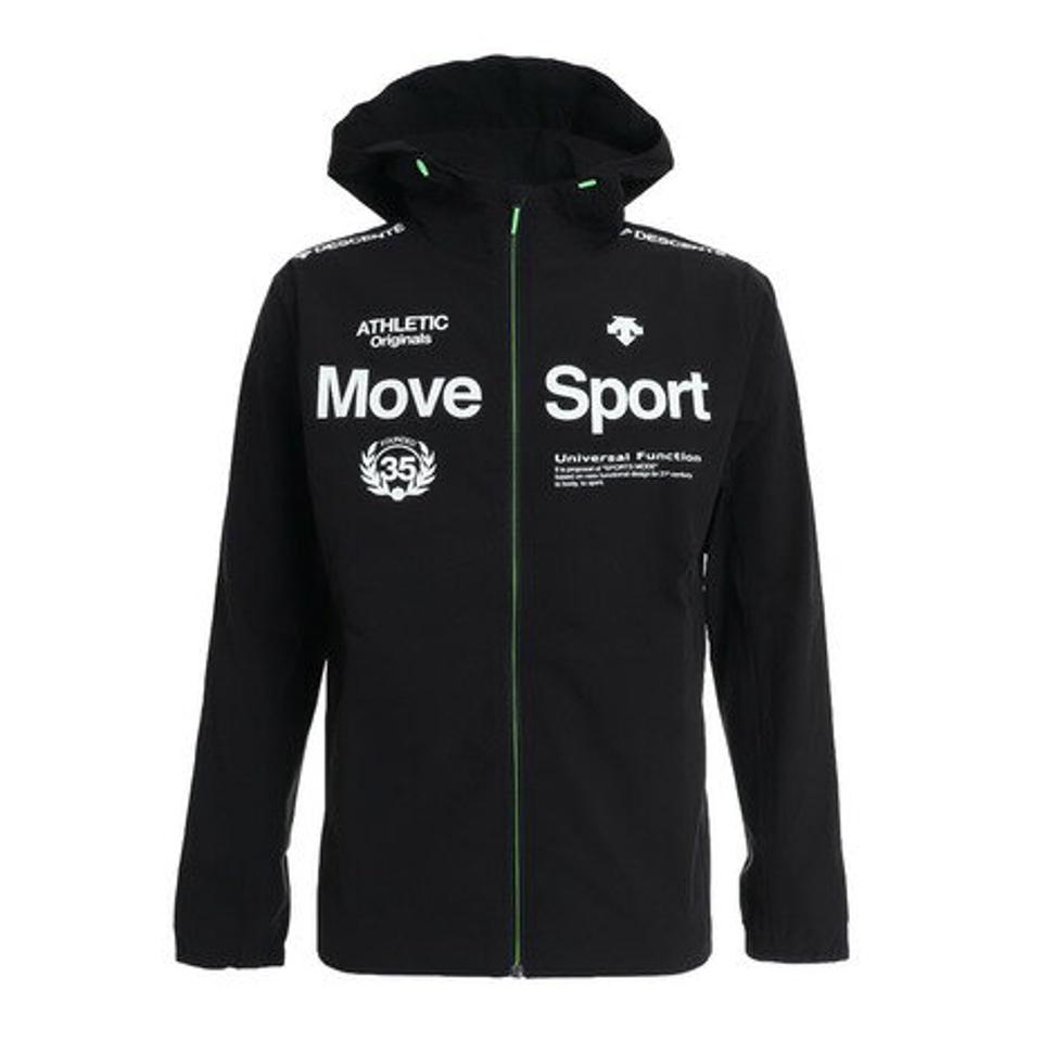 デサント（DESCENTE） AIRY TRANSFER ソフトフルジップパーカー DMMTJF13 BK （メンズ）