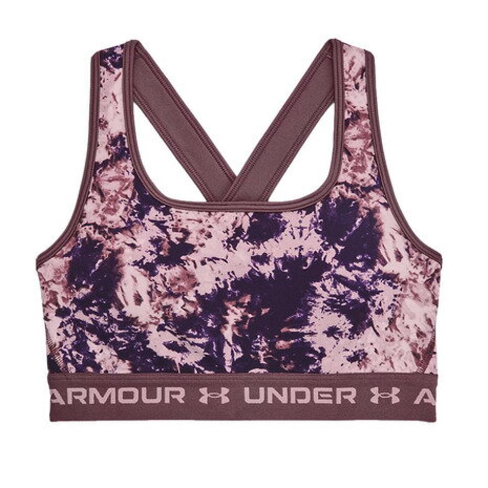 アンダーアーマー（UNDER ARMOUR） クロスバック ブラ ミッド プリント 1361042 554 （レディース）