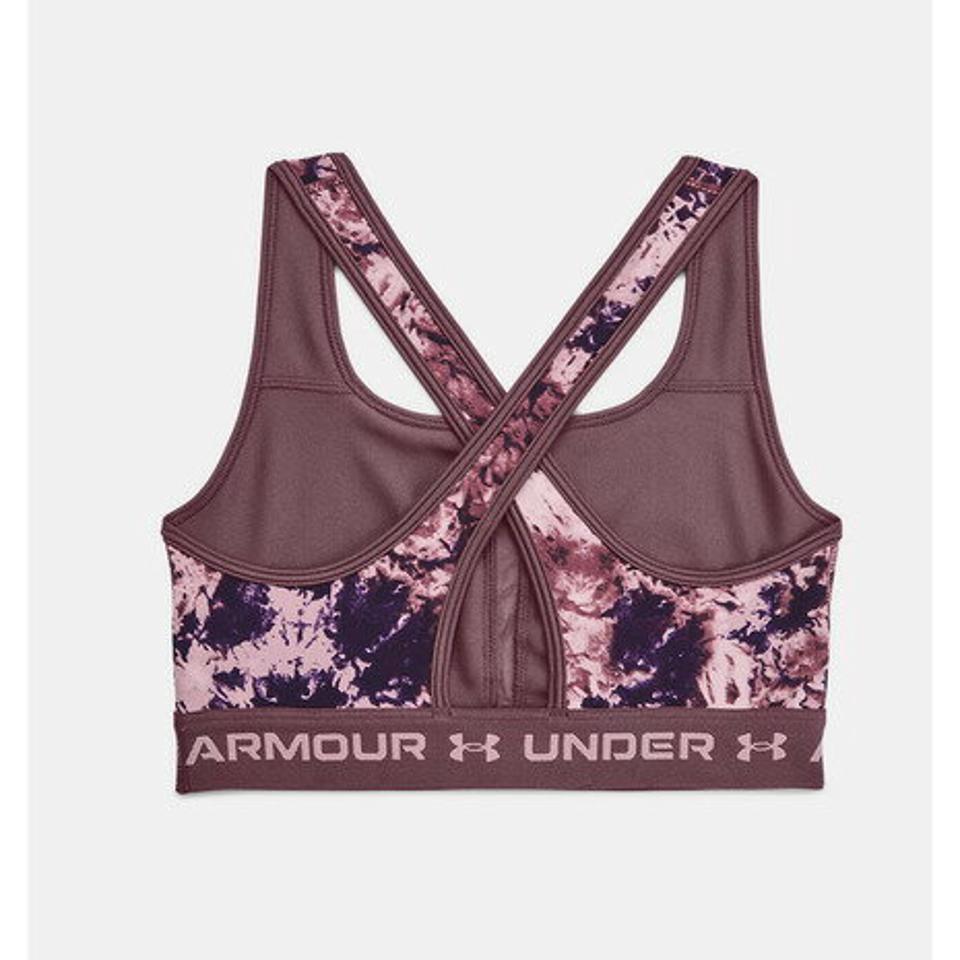アンダーアーマー（UNDER ARMOUR） クロスバック ブラ ミッド プリント 1361042 554 （レディース）