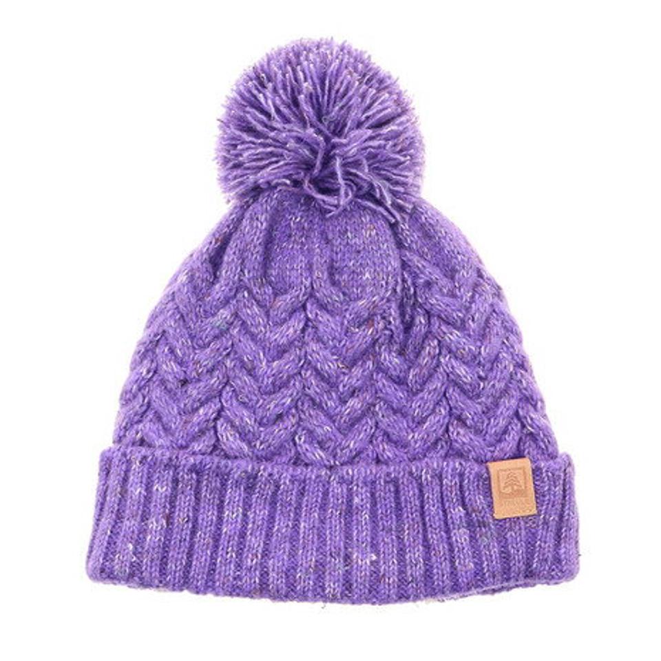 シュトロイレ(STREULE) ファーボール ニットキャップ 327ST2DW5035 PUL (レディース)