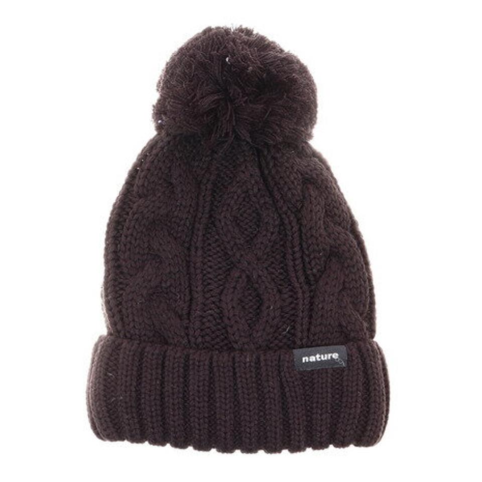 エアボーン(ARBN) NATURE ニットキャップ AB23WCDW5026 BLK (レディース)