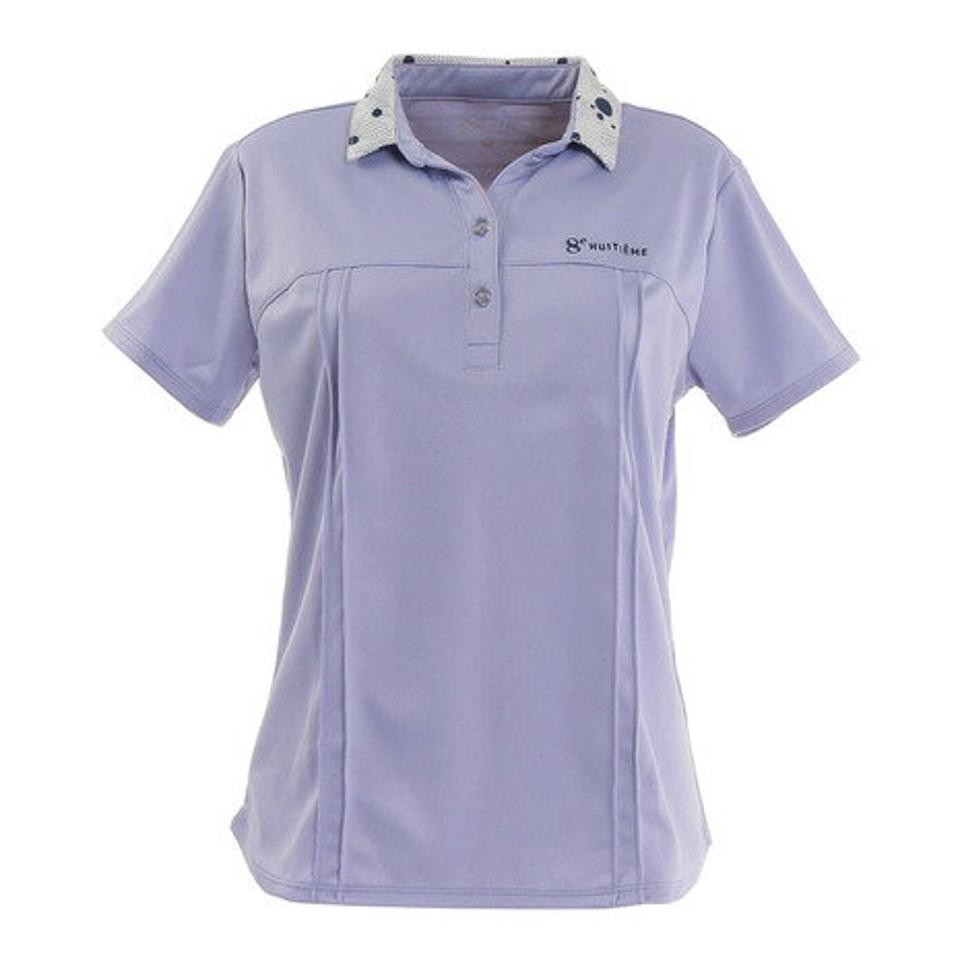 ウィッテム（HUITIEME） テニス ドライプラス プリント ポロシャツ HU20FLS733052LBLU （レディース）