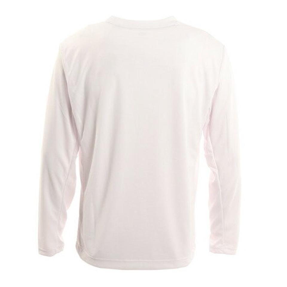 デサント（DESCENTE） ドライ 速乾 UV クール SUNSCREEN ヘザー長袖シャツ DMMTJB51 WH （メンズ）