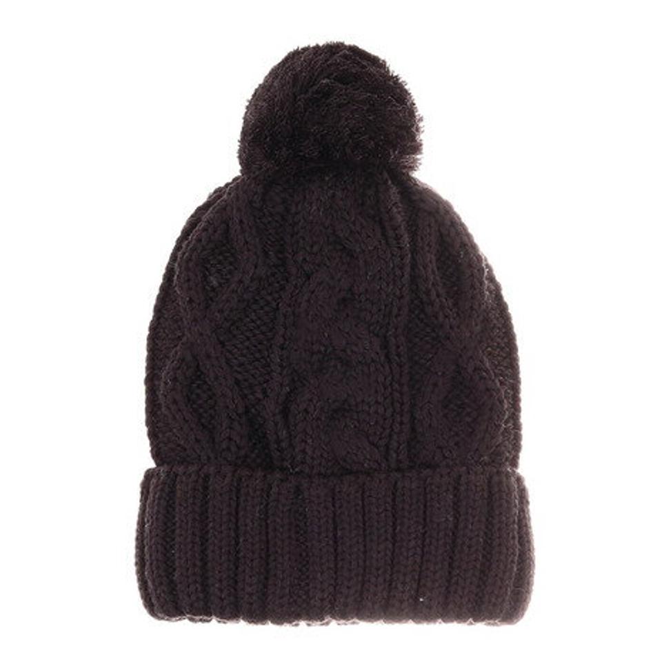 エアボーン(ARBN) ジュニア NATURE ニットキャップ AB23WCDW5030 BLK (キッズ)