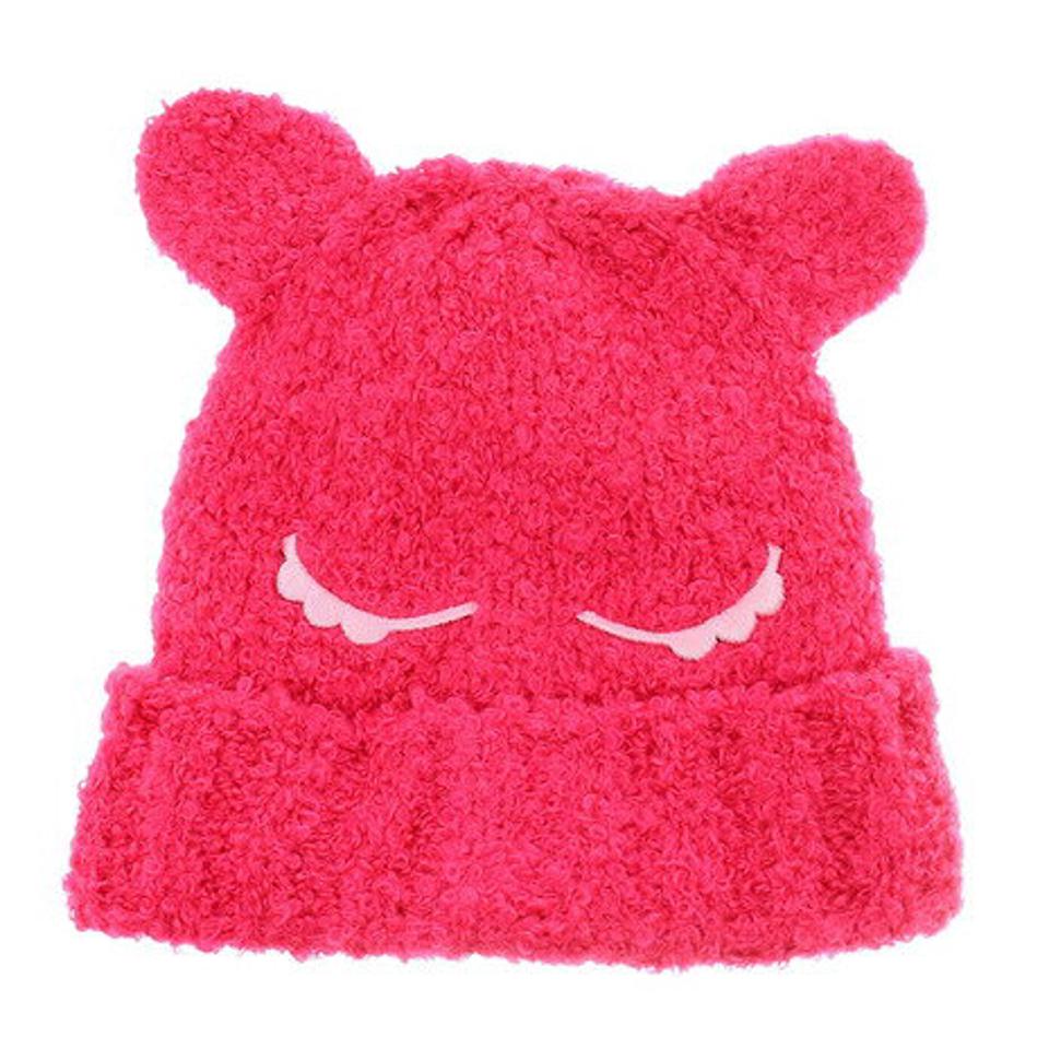 その他ブランド(OTHER BRAND) ジュニア ニットキャップ キャット 335Z2DW5037 PNK (キッズ)