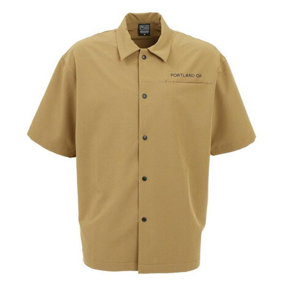 【5点以上で10％OFFクーポン！8/11まで】ライズ（RYZ） MFX ウーブン シャツ 869R1EG6249 BEG （メンズ）