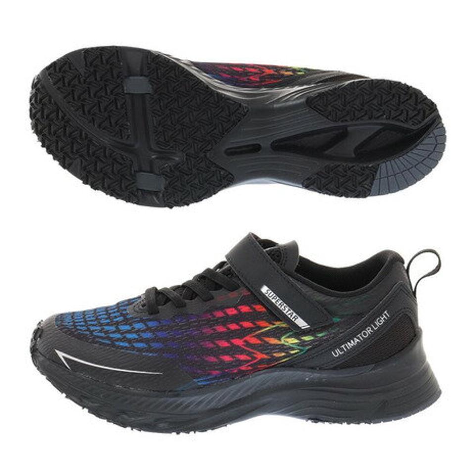 ムーンスター（MoonStar） ジュニアスポーツシューズ ベルクロ ベルト付き スニーカー SSJ1054 12294578 （キッズ）