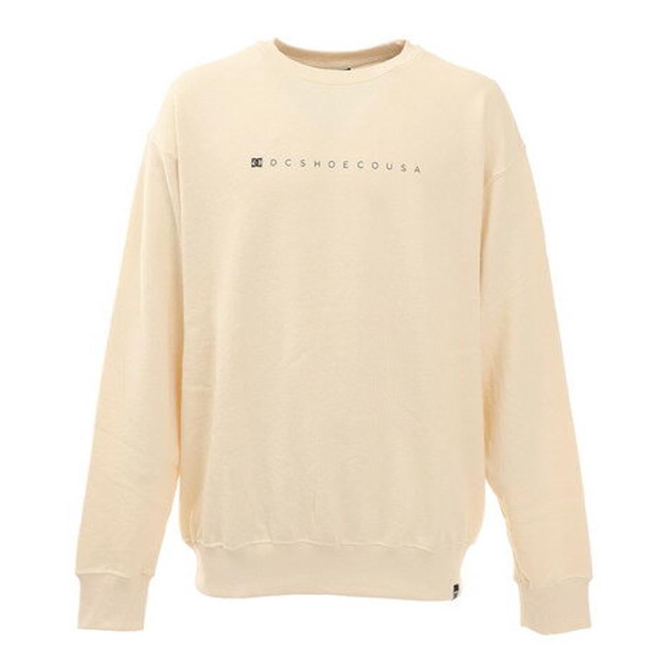 ディーシーシューズ（DC SHOES）（メンズ）BACK PHOTO プリントスウェット 21FW DPO214028X IVO