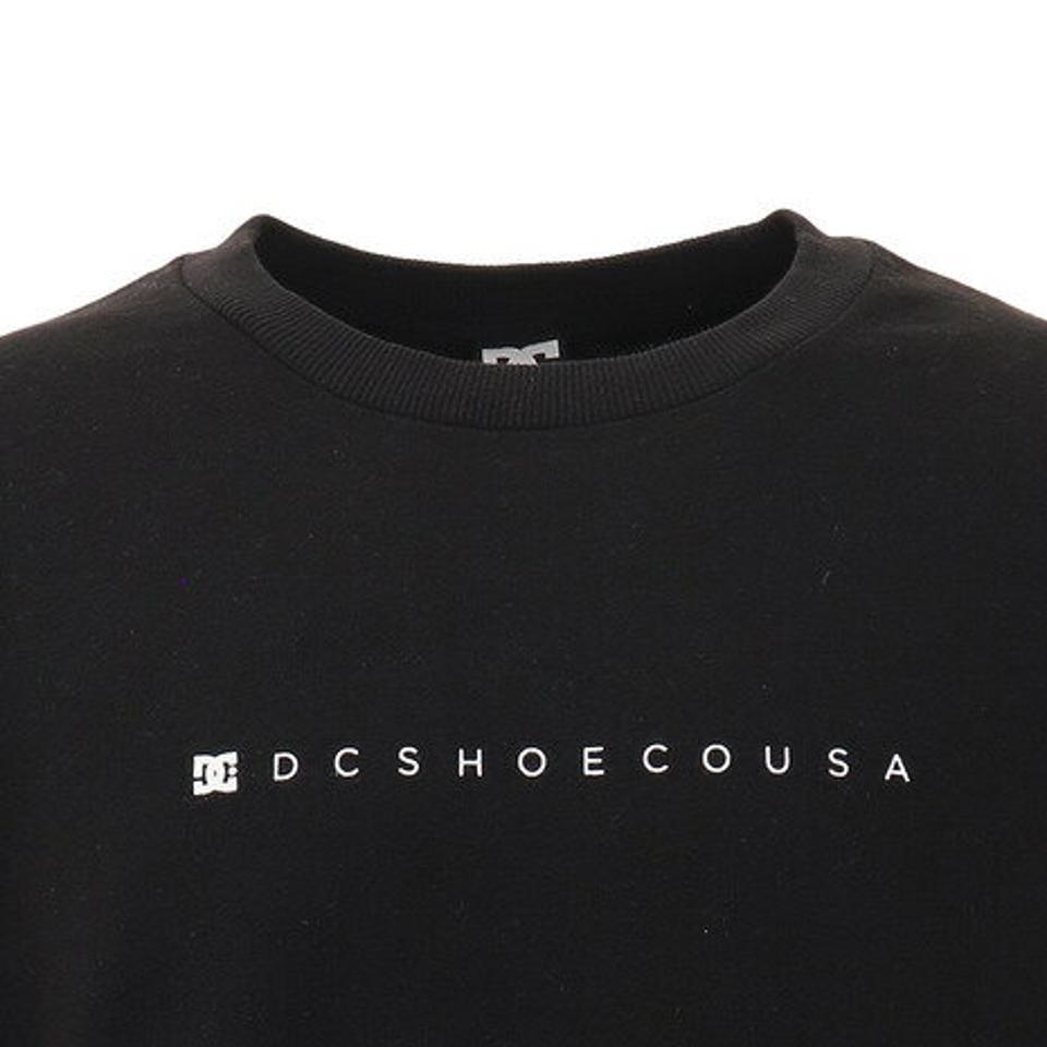 ディーシーシューズ（DC SHOES）（メンズ）BACK PHOTO プリントスウェット 21FW DPO214028X BLK