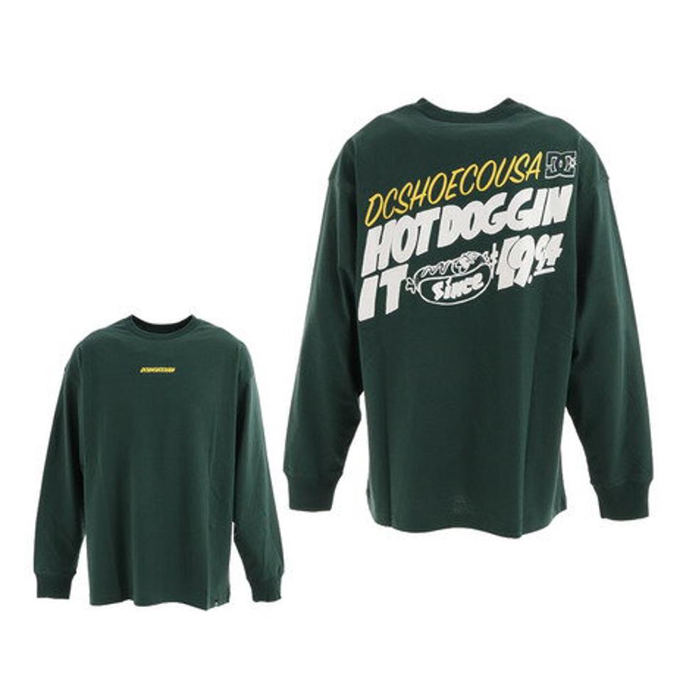 【5/15限定 エントリー＆3点以上ご購入でP最大10倍】ディーシー・シュー（DC SHOE） 21 XLTD HOTDOG ロングスリーブシャツ 21FWDLT214030XGRN （メンズ）