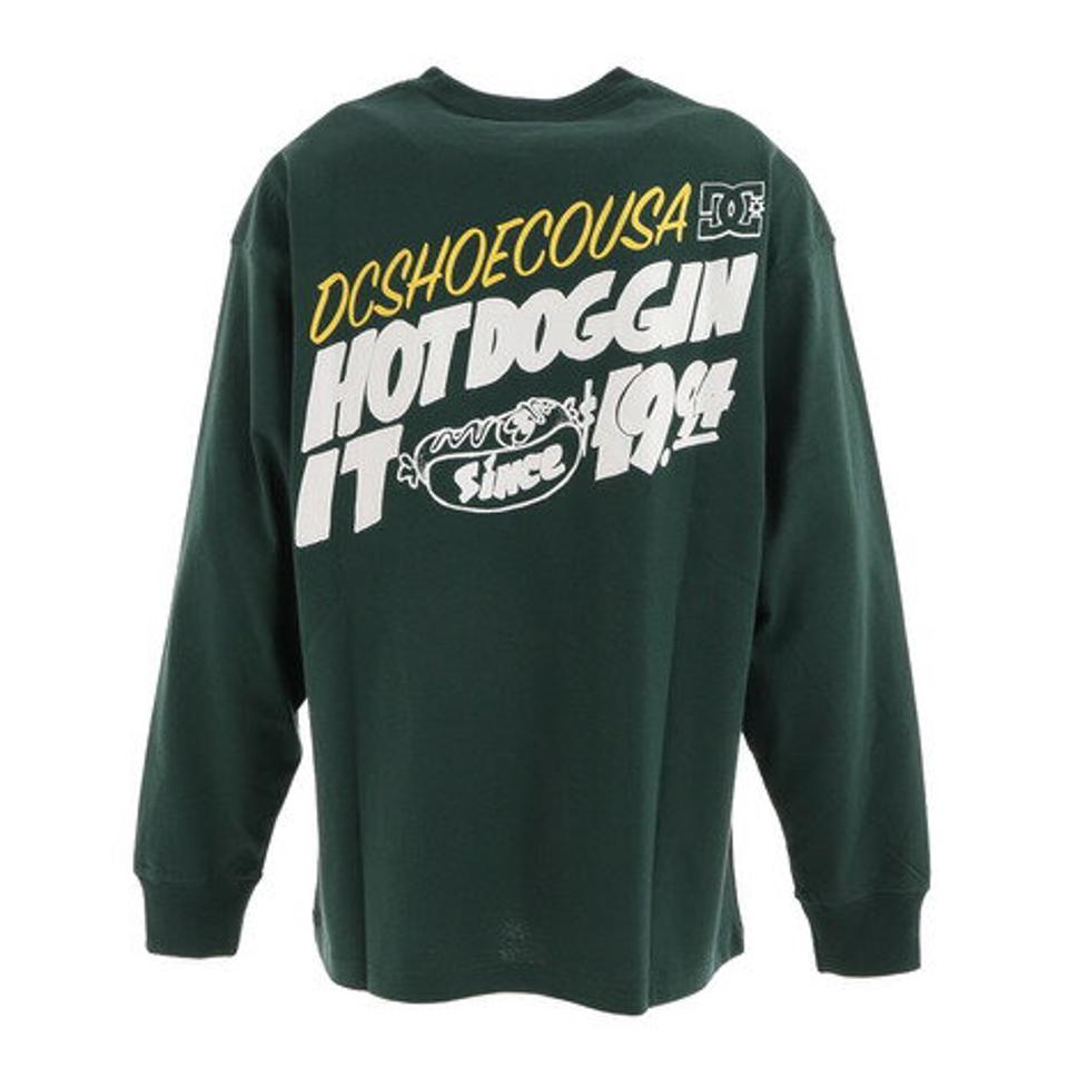 【5/15限定 エントリー＆3点以上ご購入でP最大10倍】ディーシー・シュー（DC SHOE） 21 XLTD HOTDOG ロングスリーブシャツ 21FWDLT214030XGRN （メンズ）