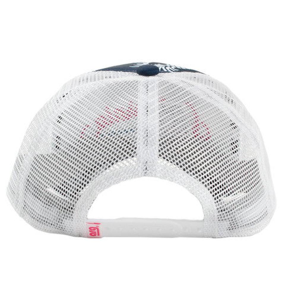 エーアールジー(arg) 帽子 キッズ パイナップル メッシュキャップ AG99AC1190J NVY 日よけ (キッズ)