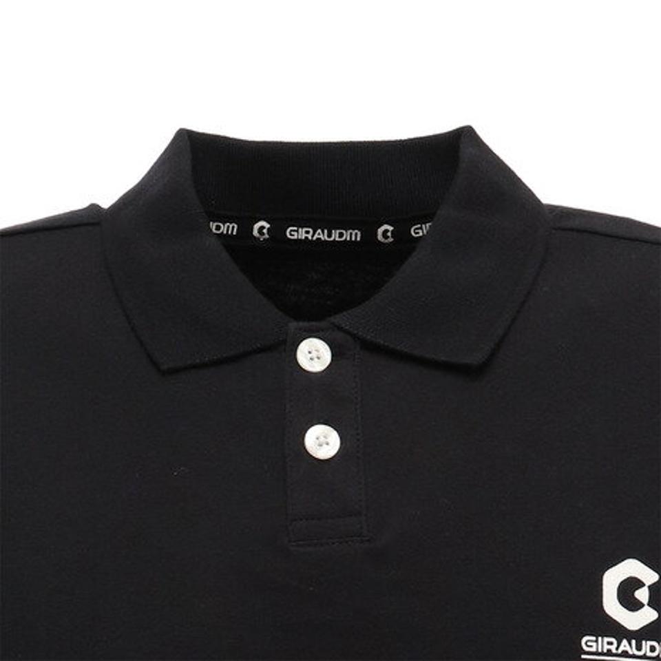 ジローム（GIRAUDM） ドライ 速乾 UVカット メンズ 半袖ポロシャツ 863GM0CD2442 BLK オンライン価格 （メンズ）