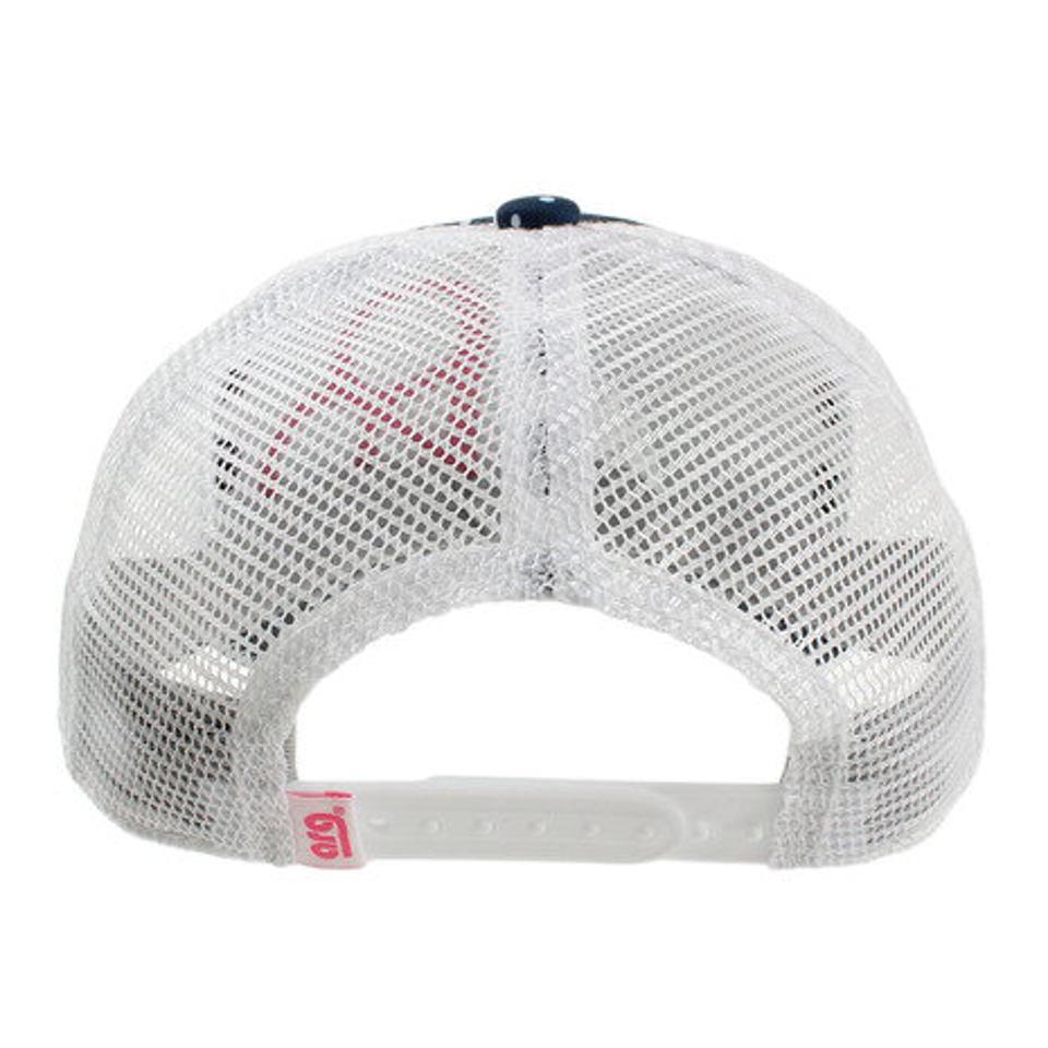 エーアールジー(arg) 帽子 キッズ EMB メッシュキャップ AG99AC1189J NVY 日よけ (キッズ)