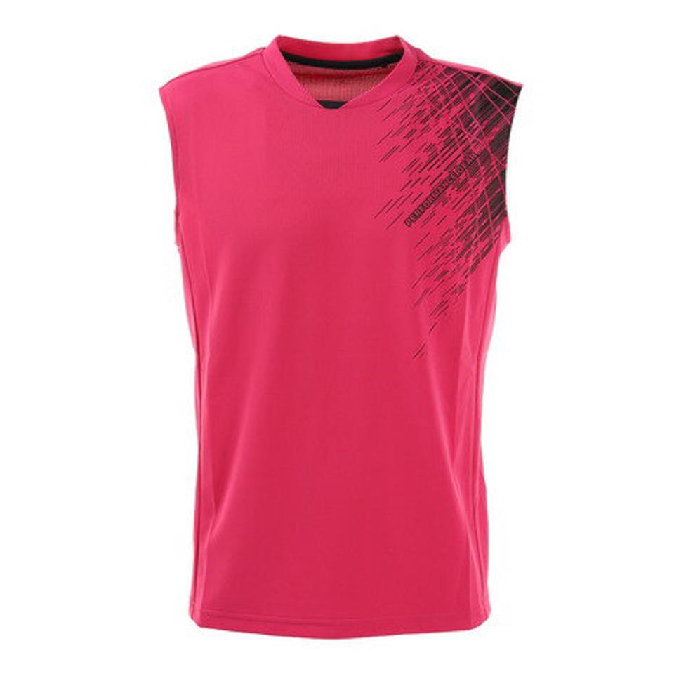 パフォーマンスギア（PG） テニスウェア ノースリーブ プラクティスシャツ 732PG0TF8817 PNK （メンズ）