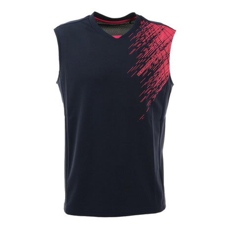 パフォーマンスギア（PG） テニスウェア ノースリーブ プラクティスシャツ 732PG0TF8817 NVY （メンズ）