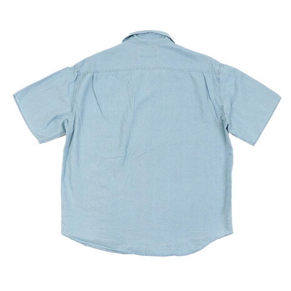 エスエーエス（SAS） リラックスデニムオープンカラーシャツ SAS1954611-73 L/BLUE （メンズ）