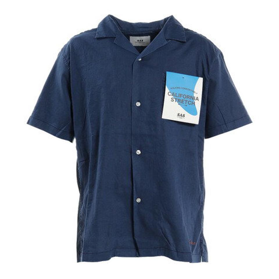 エスエーエス（SAS） リラックスオープンカラーシャツ SAS1954610-79:NAVY （メンズ）