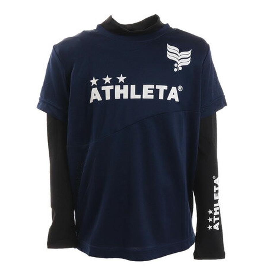 アスレタ（ATHLETA） サッカー フットサルウェア ジュニア ラクティスシャツインナーセット XE-408J NVYXNVY （キッズ）