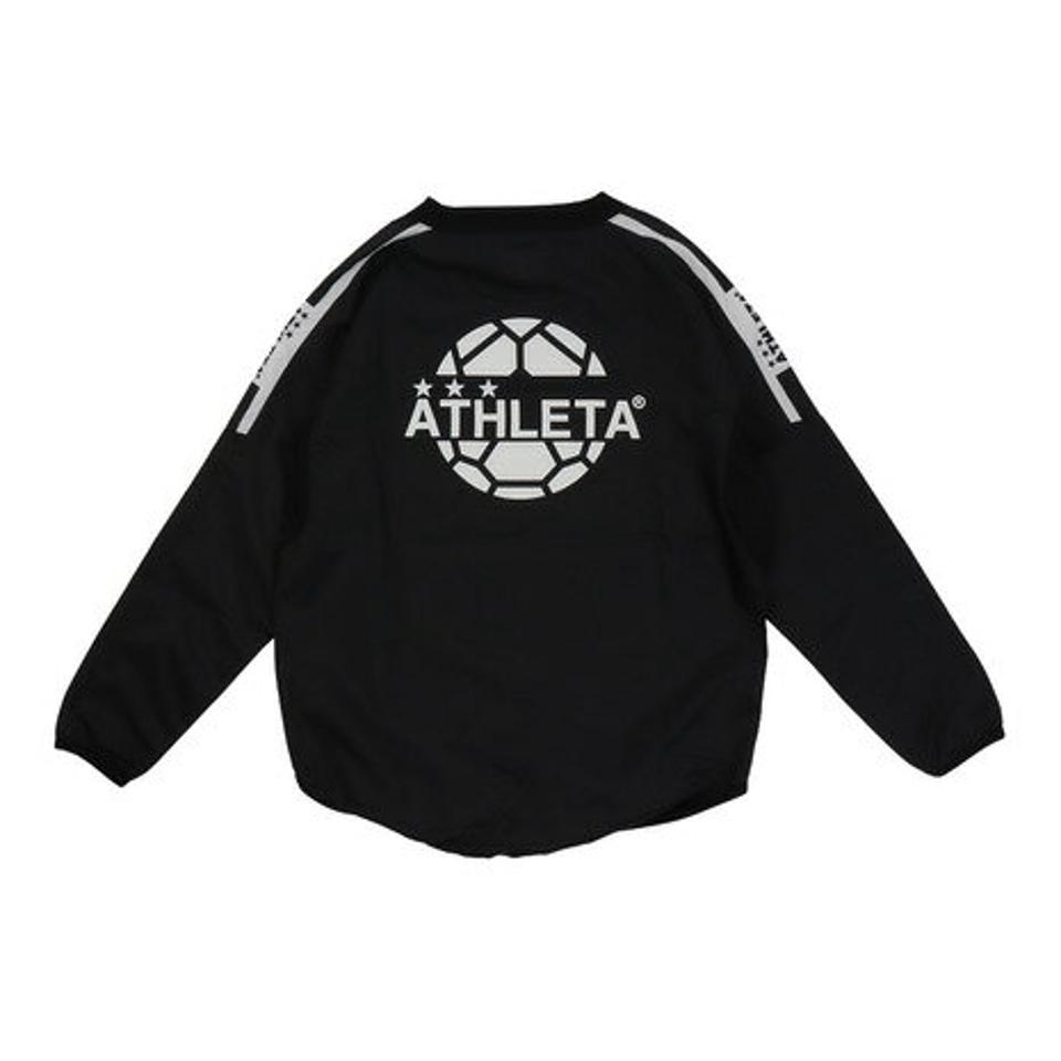 【5/15限定 エントリー＆3点以上ご購入でP最大10倍】【ポイント10倍】アスレタ（ATHLETA） ジュニア ピステスーツ XE-404J BLK （キッズ）