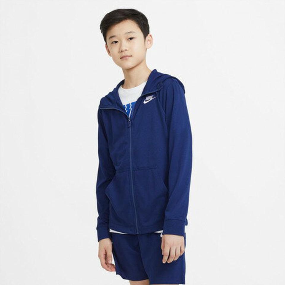 ナイキ（NIKE） パーカー YTH NSW 長袖 ジャージ フルジップ フーディ DA0801-492 （キッズ）