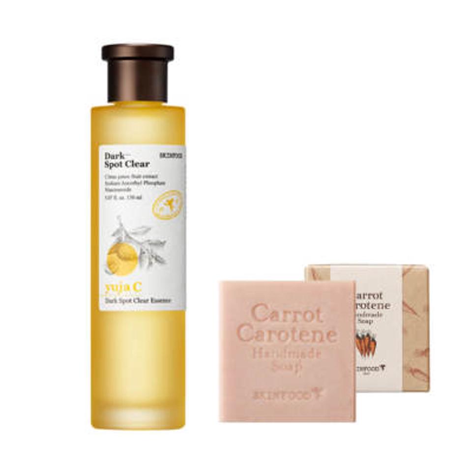 ゆず C エッセンス&キャロットハンドメイドソープセット