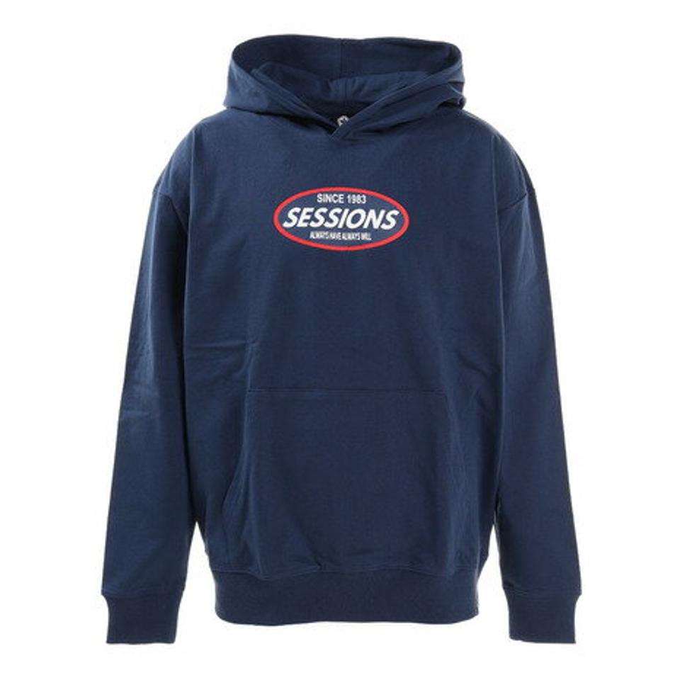 セッションズ（SESSIONS）（メンズ）パーカー オールド ロゴ フーディ LT 217161 NVY