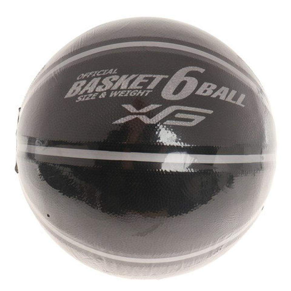 エックスティーエス(XTS) バスケットボール6号 781G1ZK5886 BLKSLV (メンズ、レディース、キッズ)