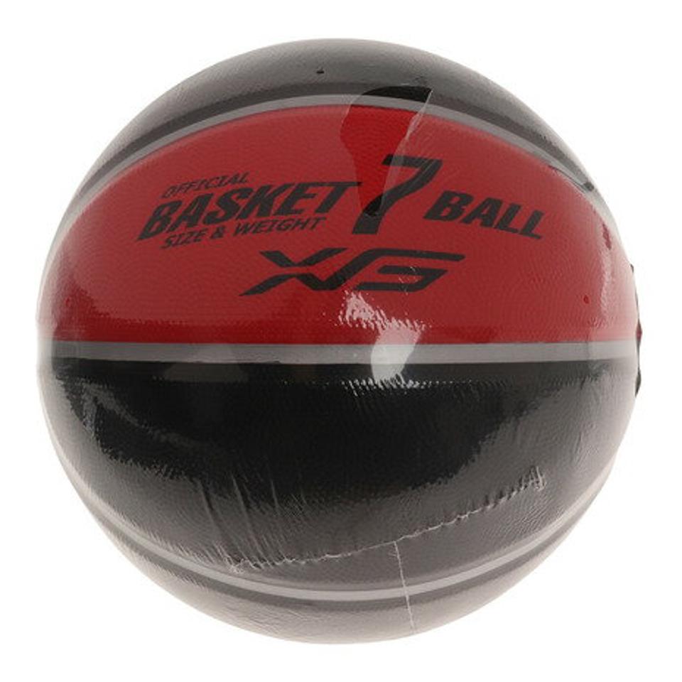 エックスティーエス(XTS) バスケットボール7号 781G1ZK5885 BLKRED (メンズ、レディース、キッズ)