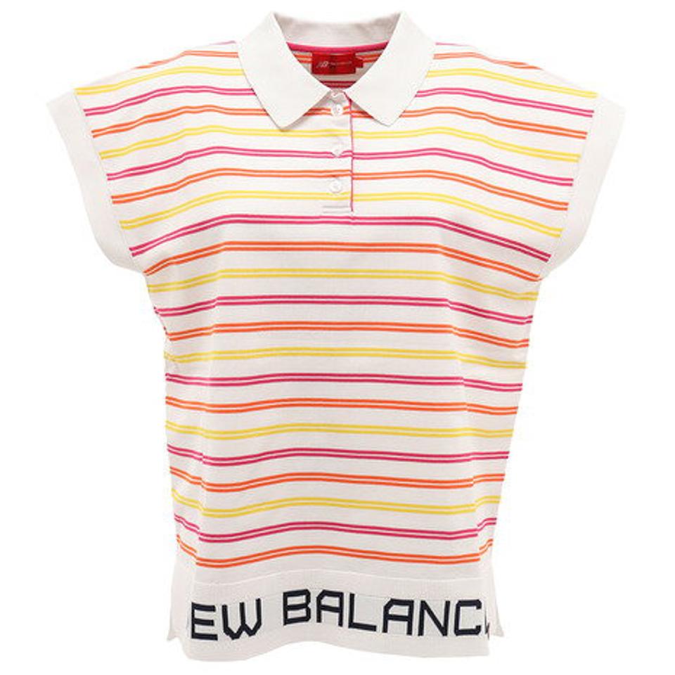 ニューバランス(new balance) ゴルフ ポロシャツ レディース スリーブレス ニット012-0175501-030 (レディース)